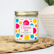 Choose Joy Candle – Uplifting Gift for Women Encouragement & Positivity Candle
