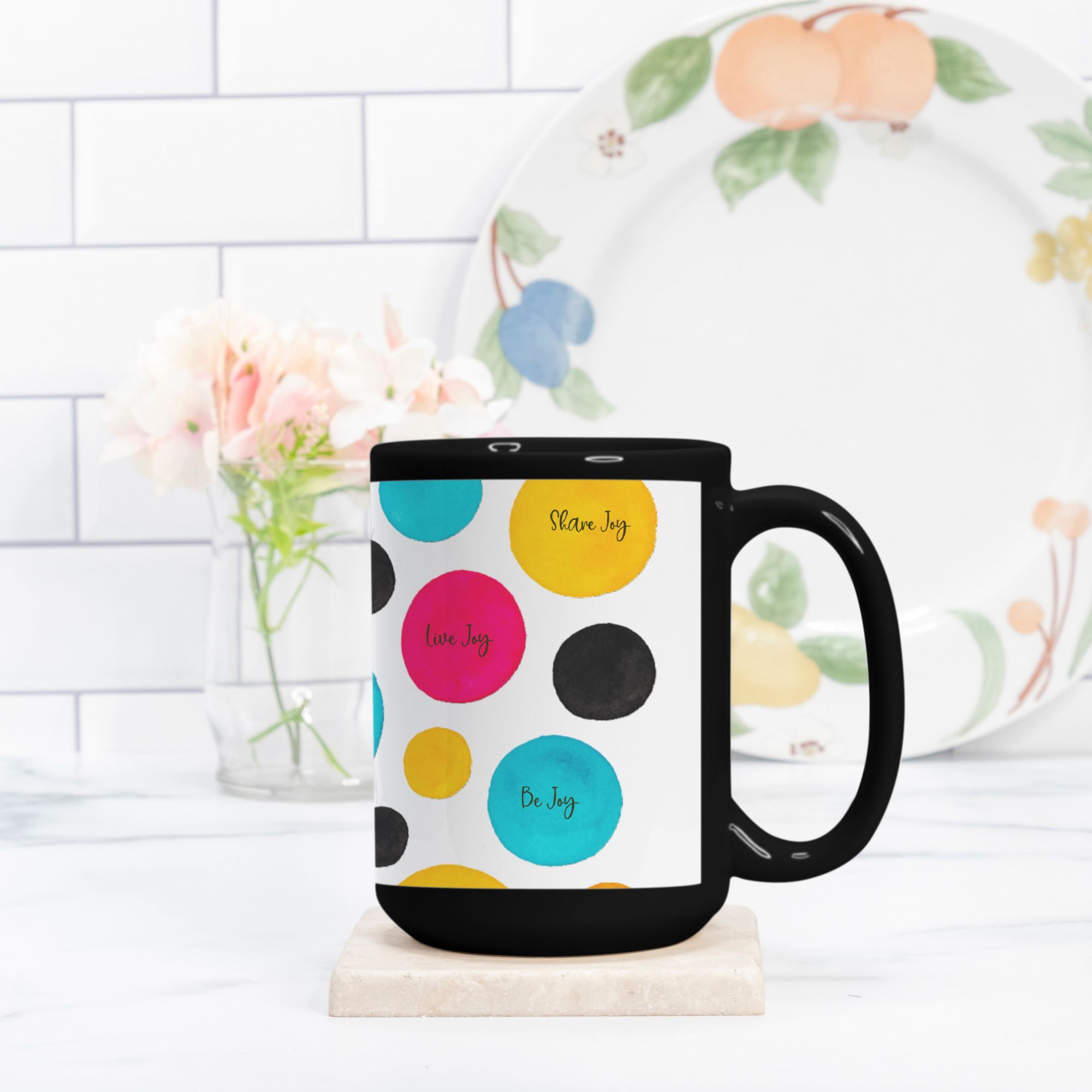 Be Joy • Know Joy • Speak Joy Mug – Faith-Inspired Encouragement Mug for Her
