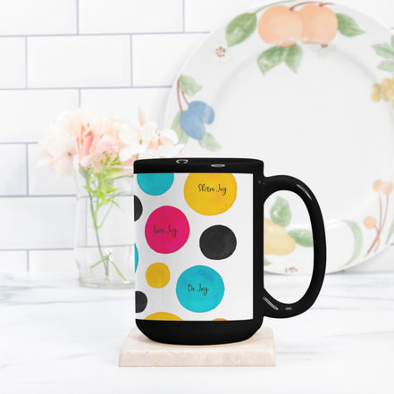 Be Joy • Know Joy • Speak Joy Mug – Faith-Inspired Encouragement Mug for Her