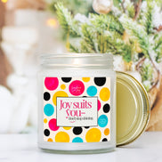 Joy Suits You Candle – Inspirational Soy Candle for Women | Just Because Friendship Gift for Encouragement & Joy